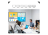 Samsung QM43C - 43" Diagonal klass QMC Series LED-bakgrundsbelyst LCD-skärm - Vänster vinkel